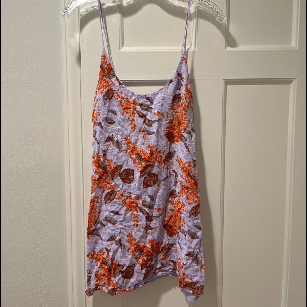 Urban Outfitters Purple Floral Sundress
